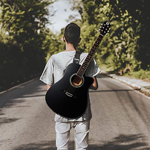 5 Vangoa+Full+Size+VG+41ECBK+Acoustic+Right+handed