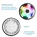 MONILON Kids Toys, Hover Soccer Ball Goal Set [2 Gates], Air Power Football Toys Kids Boys Girls Ages 3 4 5 6 7 8 9 + Years Old Indoor Outdoor Sport Games LED Lights Kids Gifts