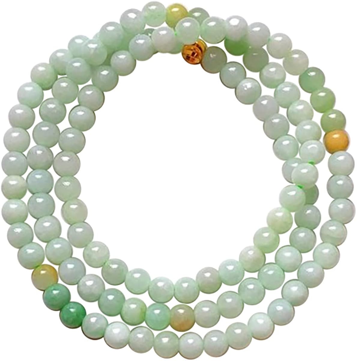 Amazon.com: Qordelia Natural 6mm Real Jade Bead Gemstone Fengshui