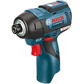 Bosch PS42N 12V Max Brushless Impact Driver (Bare Tool) for Battery BAT411 | 1/4-In Hex Collet | Cordless Design | Compact Head Length | Variable Speed Trigger | Lightweight Housing | Ergonomic Grip