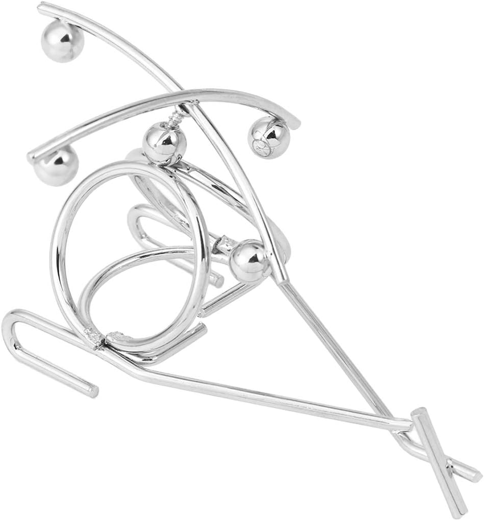 LIOOBO Creative Balance Mobile Desktop Sculpture Toys Table Decorating Centerpiece Craft for Home Office Desktop Decoration (Mini Helicopter)