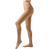 VERDALUX Women's 600D Thermal Fleece-Lined Tights, Windproof Thick Winter Pantyhose, High Elastic