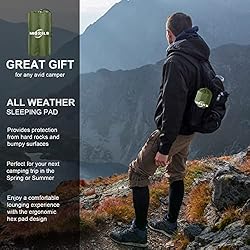 MOXILS Sleeping Pad Ultralight Inflatable Sleeping