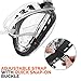 OutdoorMaster 180° Snorkel Mask-Quick Release Safety Buckle GoPro Compatible Full Face Panoramic View Snorkeling Mask- Retail Packaging Version
