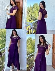 BeryLove Homecoming Dress for Teens Wedding Guest