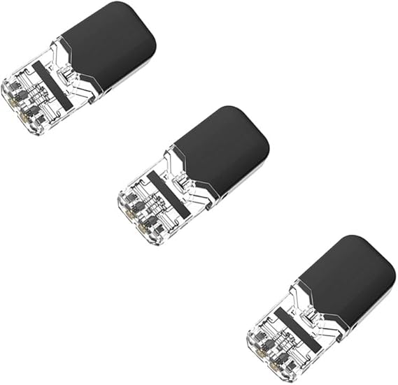 Replacement Empty Pods for Juul Vape Kit, Free Liquid, Free Nicotine,3Pcs per Pack (1.8ohm