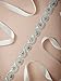 Remedios Bridal Sash Wedding Belt with Diamond Design For Women Gifts Nice Gifts,Ivory