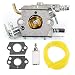 Harbot Carburetor Air Filter Gasket Fuel Line Tune-up Kit For Poulan 295 2200 2500 2600 2750 2775 2900 3050 PP255 PP295 PP310 PP315 PP4620AV PP4620AVHD PP4620AVL PP4620AVX Husqvarna Craftsman Chainsaw