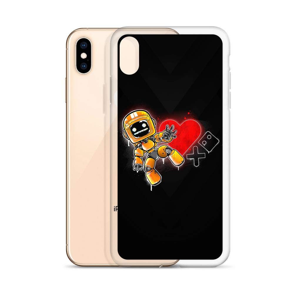 Amazon Com Iphone Xs Max Pure Clear Case Cases Cover Love Death