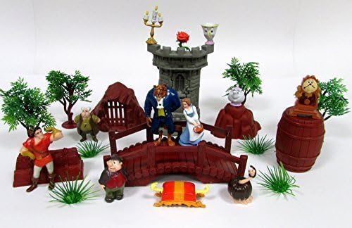 Beauty and the Beast 22 Piece Playset Featuring Figures and Accessories