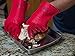 ACE Wear Silicone Heat Resistant BBQ Oven Gloves & Potholder For Grilling, Baking, & Cooking