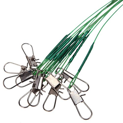 Fishing Trace Lures Leader 100 Pcs Stainless Steel Wire Leaders |  Desertcart Gibraltar