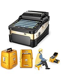 D YEDEMC SM&MM Máquina de soldar de fibra óptica automática FTTH de fibra óptica Splicer de fusión Ai 8