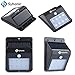 Syhonic Solar Lights Motion Sensor Waterproof Wireless LED Outdoor Spotlights For Yard Deck Pathway Driveway(2 Pack)