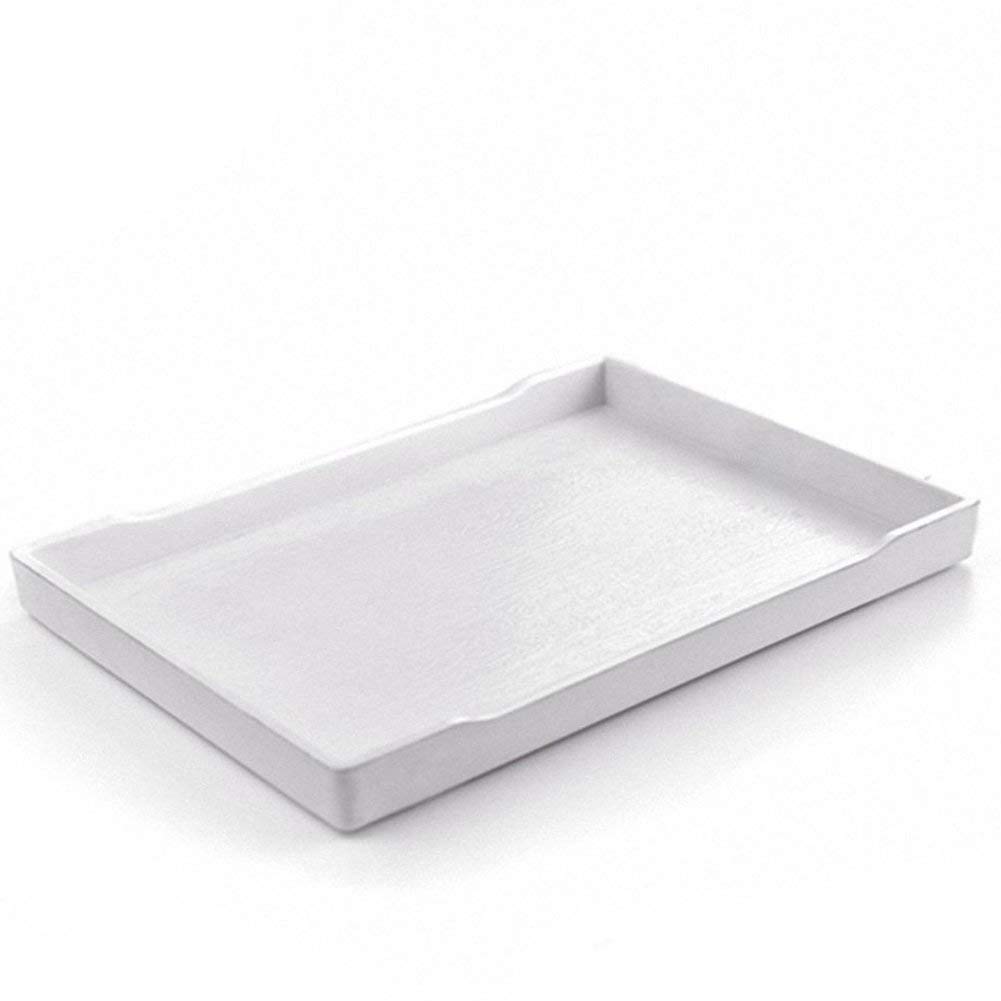 PETSTARCX Reptile Bowl Large Food and Water Dish Also Fit for Bath (L, White)