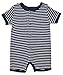 Leveret Short Sleeve Snap Up Romper 100% Cotton Variety of Colors (3-24 Months)