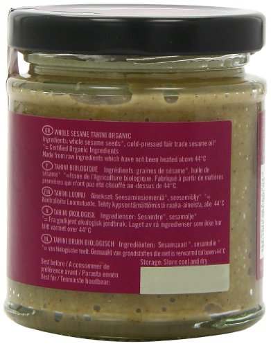 Raw Health - Organic Spreads - Whole Sesame Tahini - 170g - Thumbnail 3