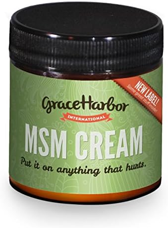MSM Cream, Travel Size, 1.8 Oz Jar