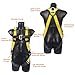 Xben 5 D-Ring Roofing Fall Protection Safety Harness, Full Body Fall Arrest Harness Equipment Kit for Aerial lift, Ironworker, Scaffolding, Tower, Carpenter, Construction