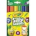 Crayola Silly Scents Scented Markers, Washable, 6Count