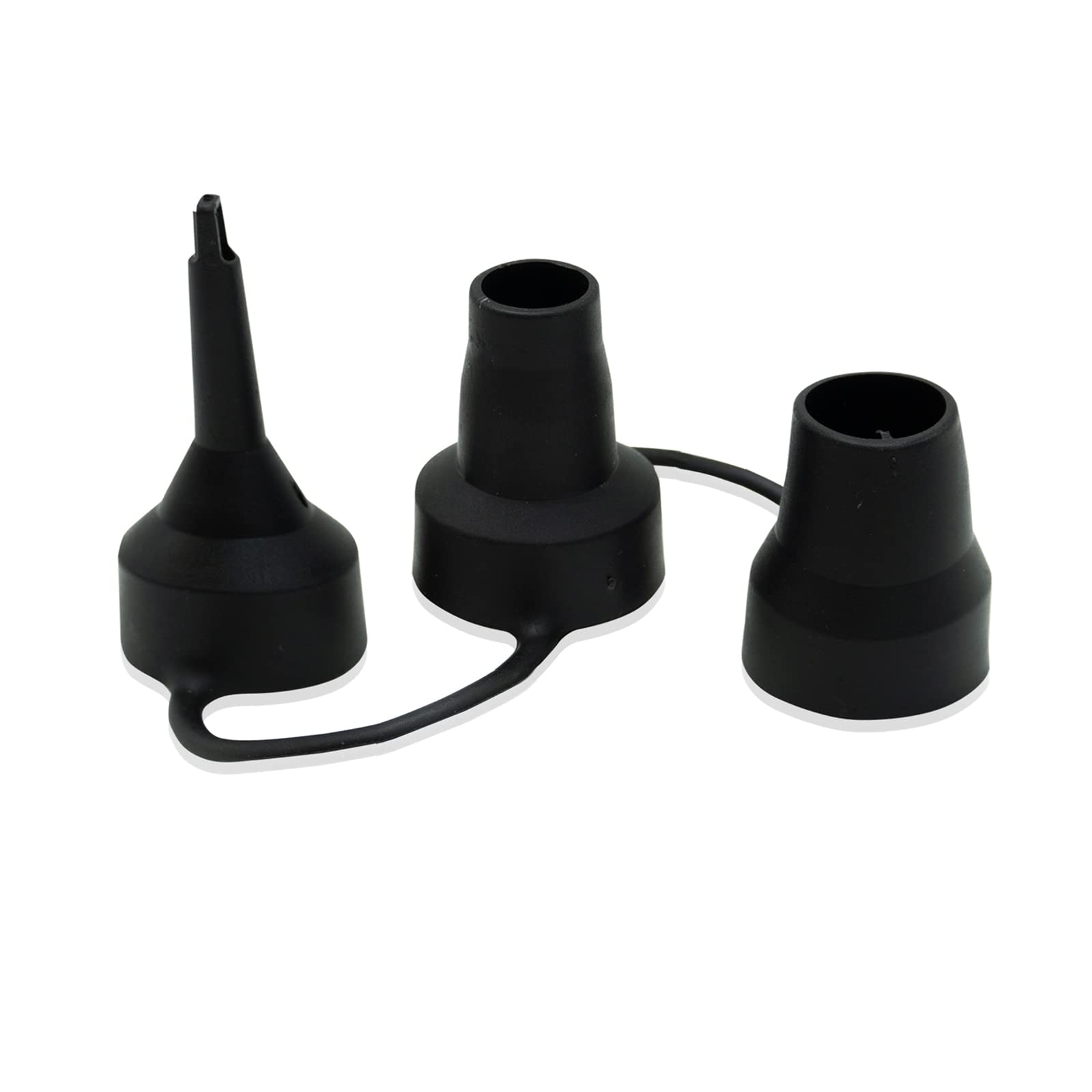 1 Pack Replacement Nozzles Air Pump Nozzles Adapter Plastic Nozzle for Inflatable Pool Sofa Air Bed Air Mattress(3 Sizes)