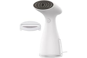 Travel Steamer for Clothes, COKUNST Clothes Steamer Handheld 30s Fast Heat-up, Mini Portable Garment Steamer with Detachable Water Tank and Static Brush, Hand Clothing Steamer for Home, Business Trips