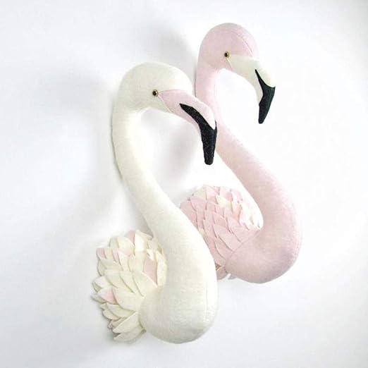 toy animal head wall mount