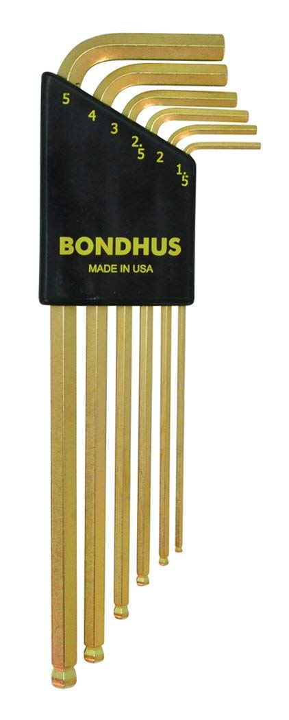Bondhus, BLX6MMG GOLDGUARD Set 1.5MM-5MM, 38046