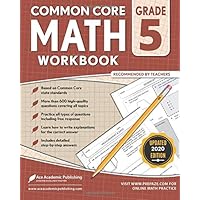 5th Grade Math Workbook: Common Core Math Workbook