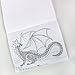 Mini Lou MiniLou Bk Coloring Back Dragon Legends