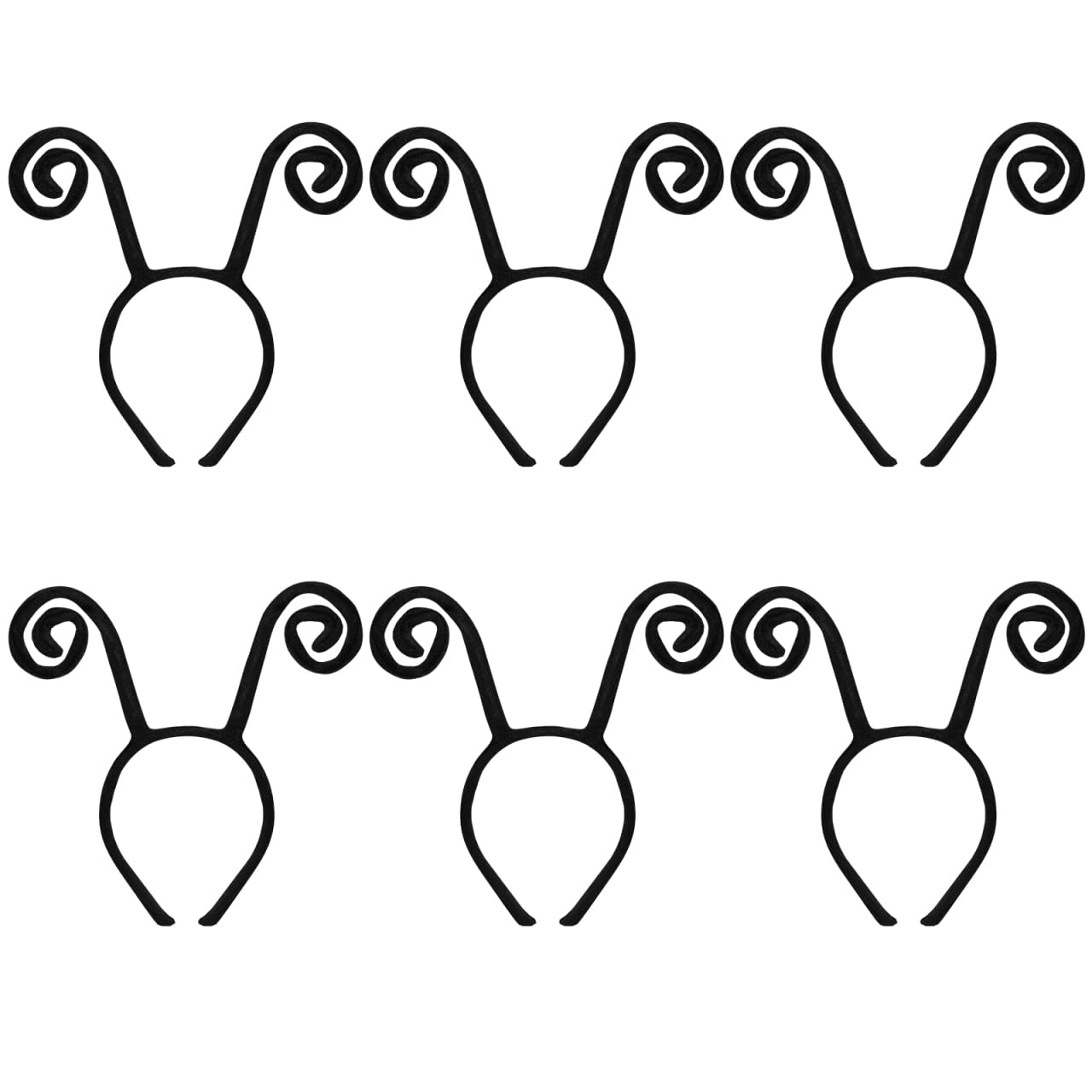 FRCOLOR Halloween Antenna Headband Butterfly Bug Bee Antenna Headpieces Costume Accessories for Women Girls