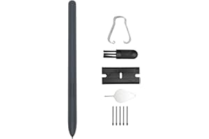 Eujgoov Tab S6 Lite Smart Pen Replacement, Stylus for Tab S6 Lite with 5 Tips (Black)