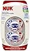 Nuk Orthodontic 6-18M Patriotic Silicone Pacifiers