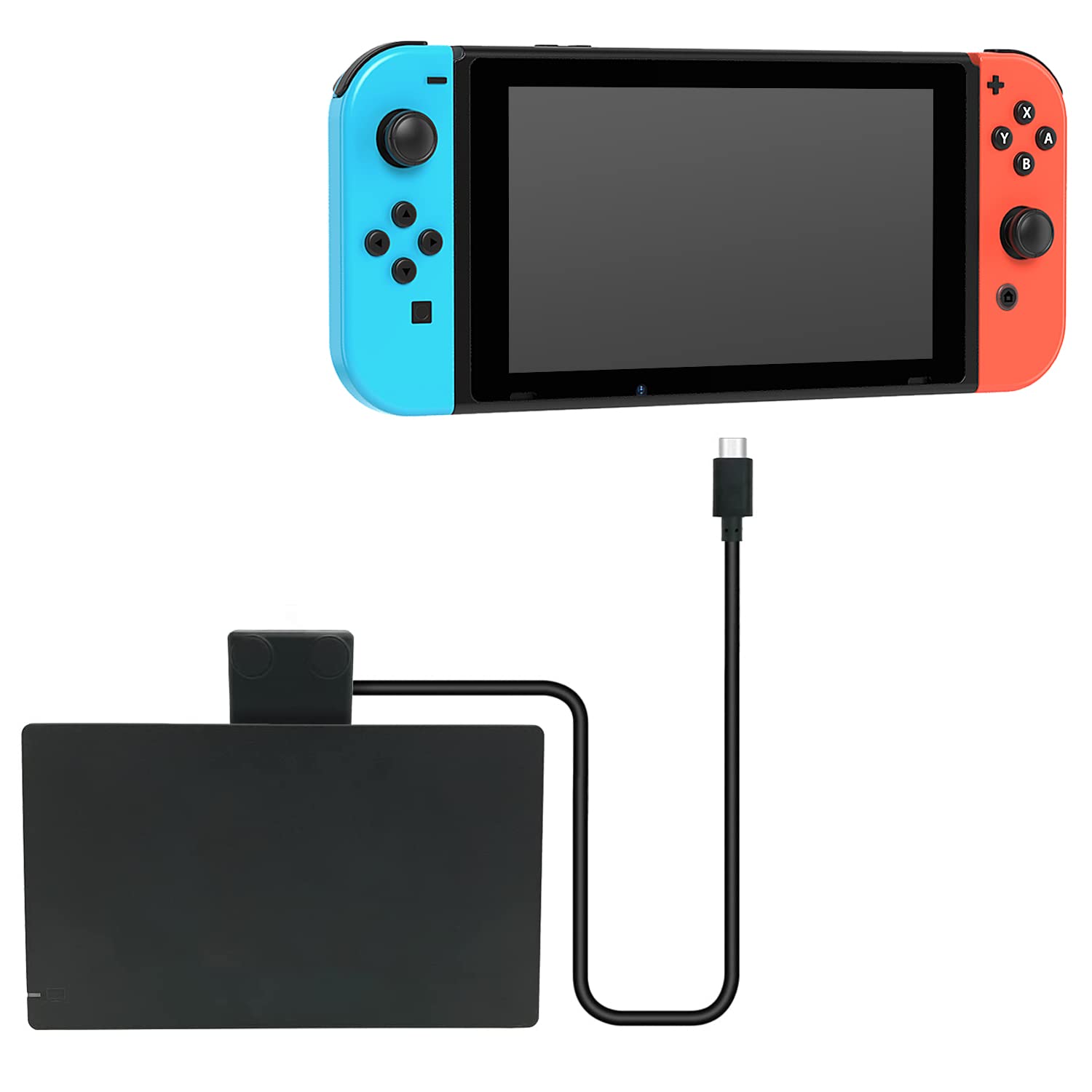FYOUNG USB Type-C Extension Cable Replacement for Nintendo Switch/Switch OLED Dock, Fast Charging Extender Cord,Support 10 Gbps Data Transfer Rate - 3.28 feet