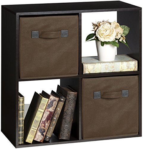 2 OneSpace+50+412ES+4+Cube+Organizer+Espresso