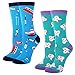 HAPPYPOP Teeth Socks Dental Socks For Women Tooth Socks Dentist Socks, Dentist Gifts Dental Student Gifts Tooth Gifts Teeth Gifts Dental Assistant Gifts