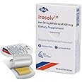 Irosolv – IBSA Iron - Dietary Supplement – 30 mg Iron 400 mcg Folic Acid-30 Oral Dissolving Films for Immediate Release and Tolerability - Gluten-Free, Lactose-Free, Sugar-Free, Non-GMO