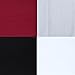 HDE Women's 4-Pack of Solid Color Opaque Sexy Thigh High Stockings Socks (Solid Bundle 1), One Size