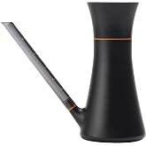 Fiskars 40oz Indoor Watering Can, Long Reach Spout, Anti-Drip Nozzle | Precision Hydration on House Plants, Flowers &amp; Garden, Translucent Volume Markings, Ergonomic Recycled Plastic Body