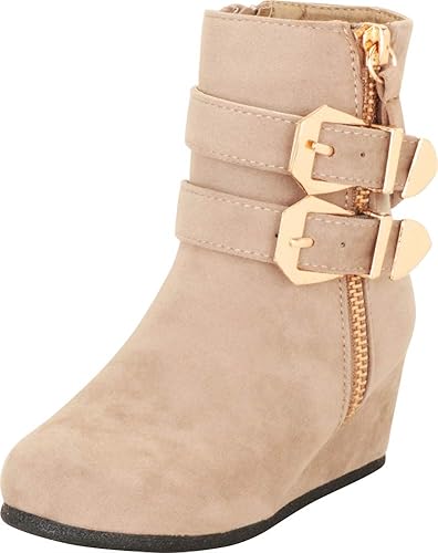 little girl wedge boots