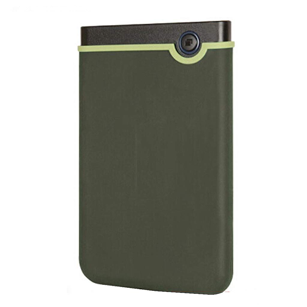 ZMLJS 1TB/2TB External Hard Drive Portable HDD, Game Drive for Computer PC Laptop, Two Colors,Green,