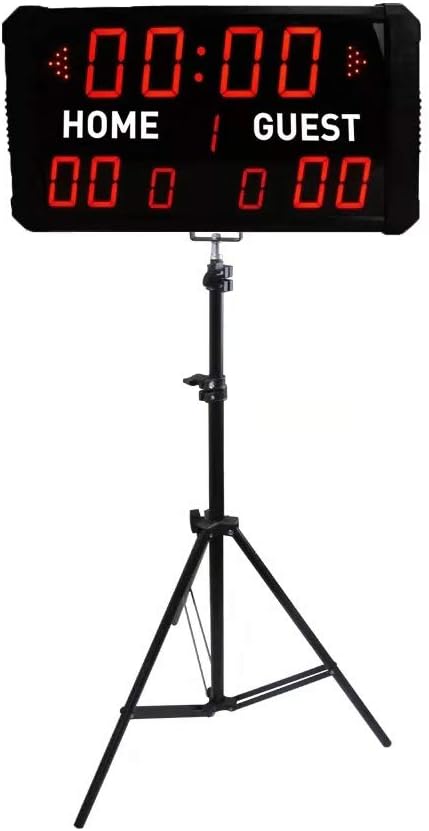 GAN XIN 14/24S - Marcador LED con trípode para Baloncesto, béisbol ...
