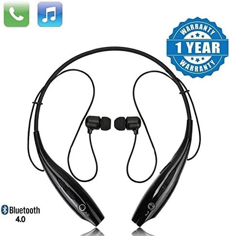 Quastro HBS-730 Bluetooth Stereo Sports Headset Compatible with Xiaomi, Lenovo, Apple, Samsung, Sony, Oppo, Gionee, Vivo Smartphones(Multicolour)