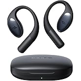 1MORE S51 Open Ear Wireless Bluetooth Headphones, Ultra-Comfort Balance AIR+ Earhook Headphones with AI ENC Mic, HD Sound&Noise-Cancelling Calls, 40H Playtime, Bluetooth 5.3&IPX5, App Control, Black