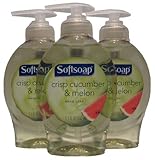 Softsoap Crisp Cucumber & Melon Hand Soap, 5.5oz. (Pack of 3)