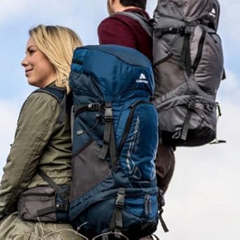 ozark trail lightweight hydration compatible hiking backpack 40l