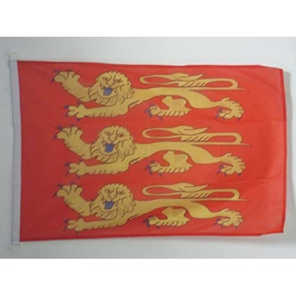 AZ FLAG Upper Normandy Nautical Flag 18'' x 12'', French region of Haute-Normandie flags 30 x 45 cm, Banner 12x18 in for boat