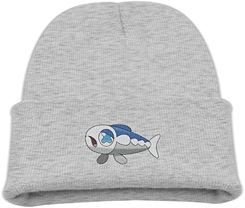 WLF Kids Girls/Boys Cartoon Sad Fish Daily Beanie Hat Skull Cap