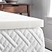 WEEKENDER 2 Inch Memory Foam Mattress Topper - Full, Off White
