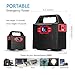 Coolis 150Wh Portable Power Inverter Generator, with Silent 110V AC, 12V DC and USB Output, 40800mAh Lithium Polymer Battery